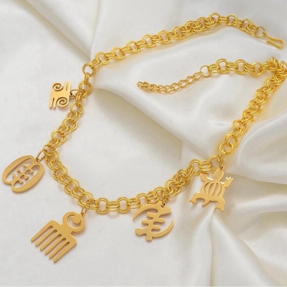 Africa symbol necklace